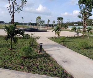 Khánh thành công viên trung tâm, Hana Garden Mall tiếp tục hút khách