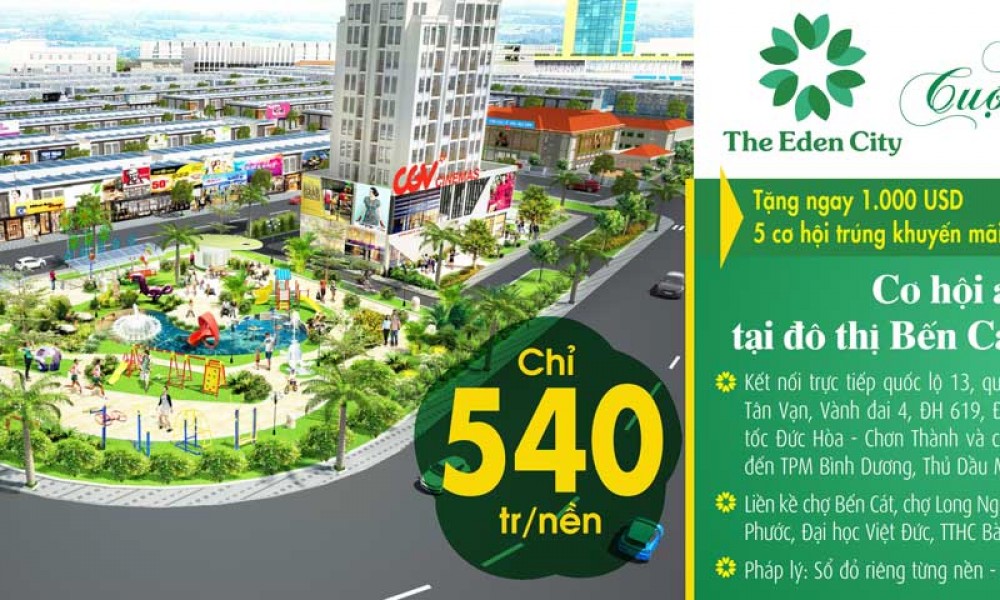 DỰ ÁN THE EDEN CITY