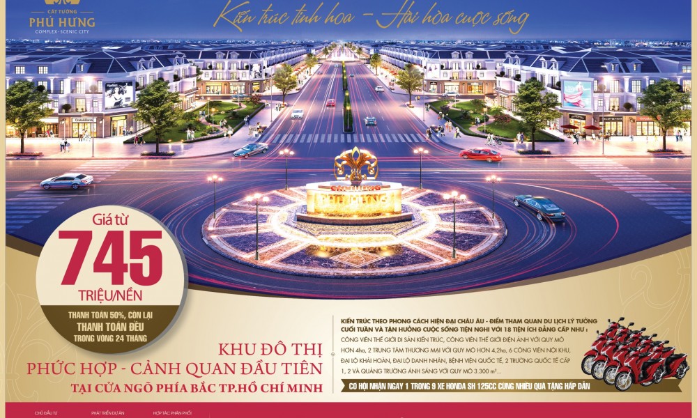 Khu Đô Thị Phức Hợp - Cảnh Quan Cát Tường Phú Hưng