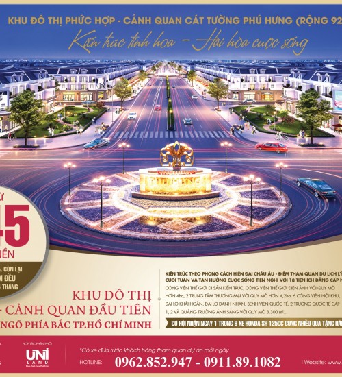 Khu Đô Thị Phức Hợp - Cảnh Quan Cát Tường Phú Hưng